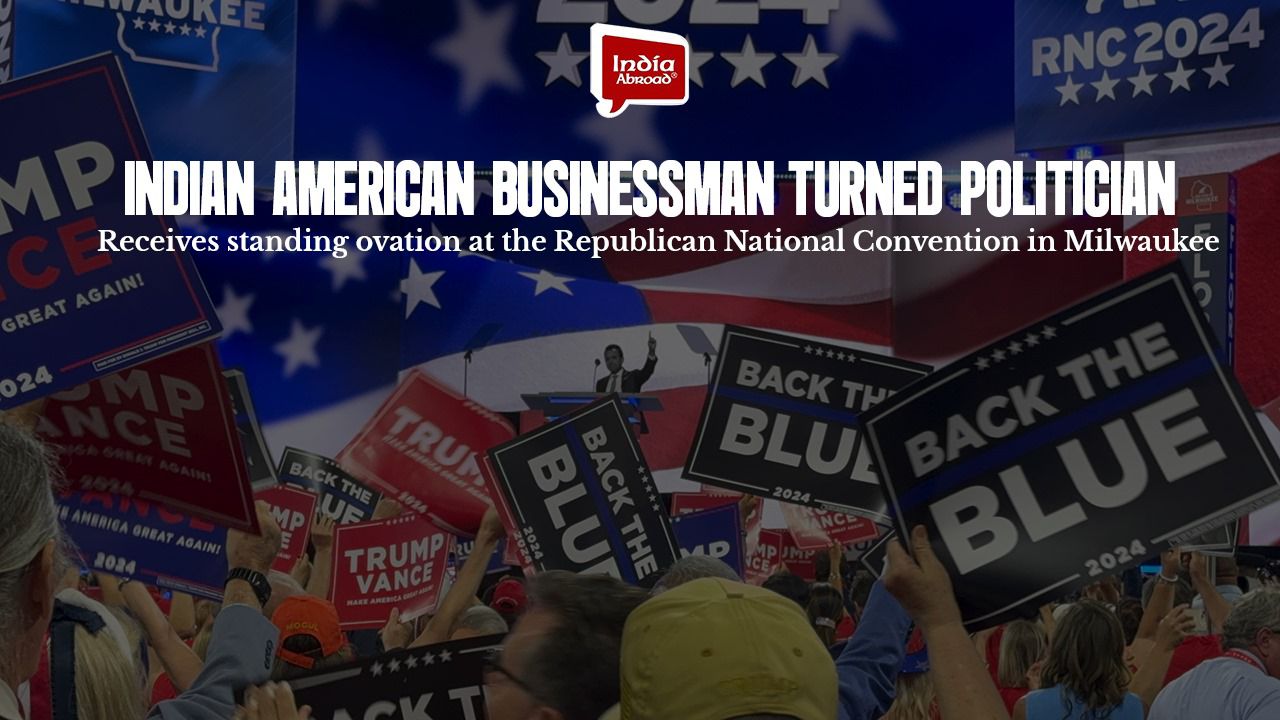 Standing ovation received by an Indian American politician in Milwaukee